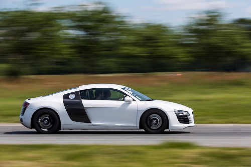 Conduire une Audi sur circuit